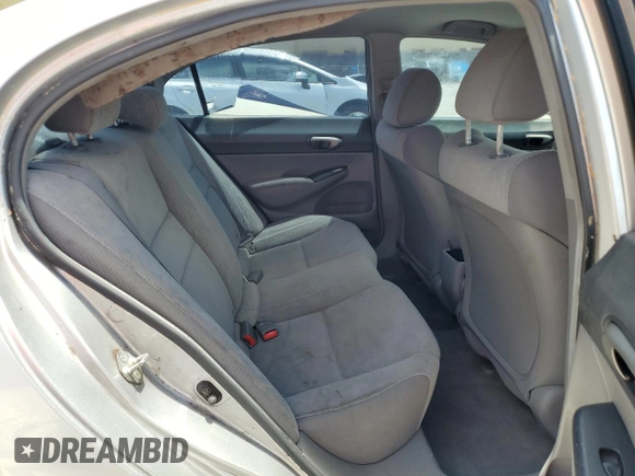 2010 Honda Civic LX with VIN 2HGFA1F54AH326835, listed as a Copart auction lot 55992885 with 78,004 mi miles and Salvage Title. Bid and sale history available at DreamBid. Image 10.