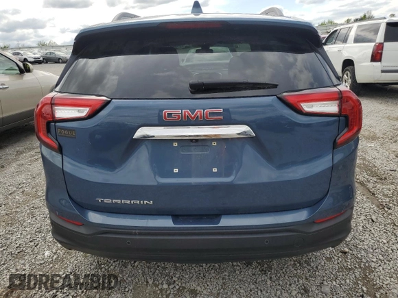 2024 GMC Terrain SLE z VIN 3GKALMEG2RL189604, wystawiony jako Copart lot #54004135 z przebiegiem 17 675 mil mil oraz Szkoda całkowita • Salvage title. Historia ofert i sprzedaży dostępna na DreamBid. Obrazek 6.