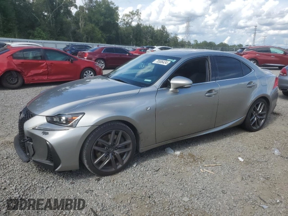2017 Lexus IS 350 with VIN JTHBE1D25H5030104, listed as a Copart auction lot 70506434 with 101,201 mi miles and Salvage Title. Bid and sale history available at DreamBid. Image 1.