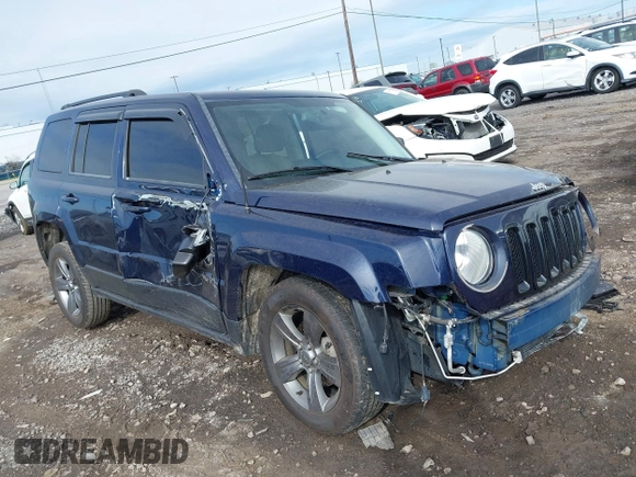 2015 Jeep Patriot High Altitude with VIN 1C4NJPFA9FD428761, listed as a IAAI auction lot 42252498 with 72,271 mi miles and . Bid and sale history available at DreamBid. Image 1.