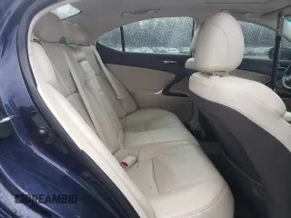 2012 Lexus IS 250 with VIN JTHCF5C26C2035865, listed as a Copart auction lot 56249815 with 120,558 mi miles and Salvage title. Bid and sale history available at DreamBid. Image 10.