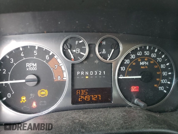 2006 Hummer H3 with VIN 5GTDN136268180769, listed as a Copart auction lot 50447623 with 249,727 mi miles and Non Repairable. Bid and sale history available at carsss.com. Image 9.