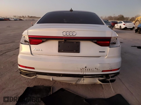 2020 Audi A8 L with VIN WAU8EAF83LN003891, listed as a Copart auction lot 81360214 with 29,068 mi miles and Clean Title. Bid and sale history available at carsss.com. Image 6.