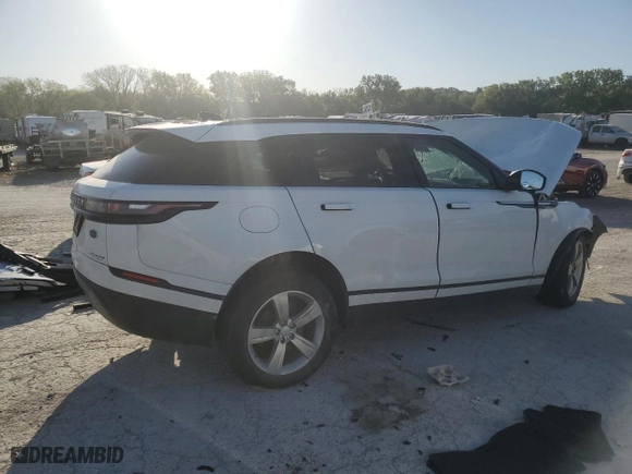 2018 Land Rover Range Rover Velar S with VIN SALYB2RX1JA734076, listed as a Copart auction lot 74284384 with 0 mi miles and Salvage Title. Bid and sale history available at carsss.com. Image 3.