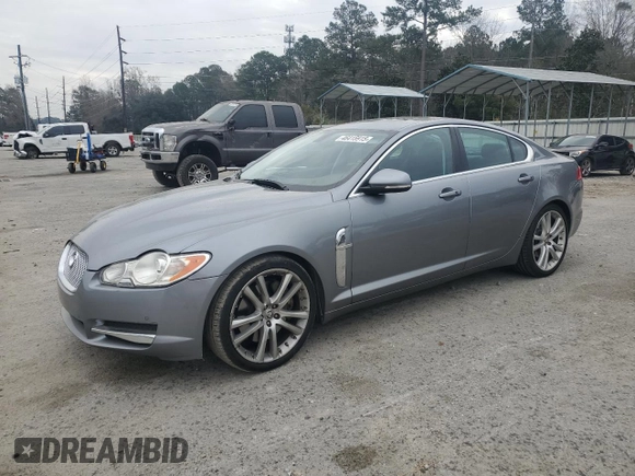 2010 Jaguar XF Premium Luxury with VIN SAJWA0GBXALR58434, listed as a Copart auction lot 46415915 with 132,365 mi miles and Clean Title. Bid and sale history available at carsss.com. Image 1.