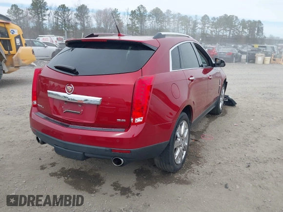 2012 Cadillac SRX Premium Collection with VIN 3GYFNFE31CS659343, listed as a IAAI auction lot 41735226 with 207,983 mi miles. Bid and sale history available at carsss.com. Image 4.