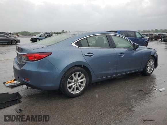 2016 Mazda 6 i Sport with VIN JM1GJ1U59G1413904, listed as a Copart auction lot 53961785 with 138,778 mi miles and Clean Title. Bid and sale history available at DreamBid. Image 3.