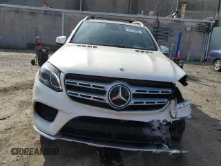 2019 Mercedes-Benz GLS 550 with VIN 4JGDF7DE0KB222488, listed as a Copart auction lot 44737695 with 86,977 mi miles and Salvage title. Bid and sale history available at DreamBid. Image 5.