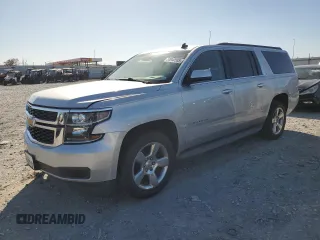 2015 Chevrolet Suburban LT with VIN 1GNSKJKC6FR195114, listed as a Copart auction lot 53040585 with 159,268 mi miles and Salvage title. Bid and sale history available at DreamBid. Image 1.