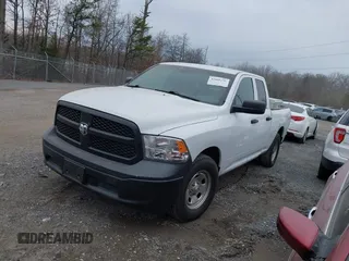 2019 Ram 1500 Classic Tradesman with VIN 1C6RR6FG1KS540606, listed as a IAAI auction lot 41609259 with 121,388 mi miles. Bid and sale history available at carsss.com. Image 17.