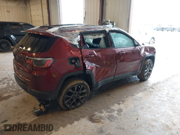 2021 Jeep Compass 80th Anniversary with VIN 3C4NJDEBXMT529078, listed as a IAAI auction lot 42322941 with Not provided miles and . Bid and sale history available at DreamBid. Image 4.