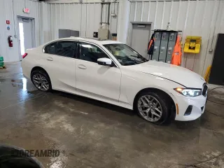 2025 BMW 3 Series 330i xDrive with VIN 3MW89CW07S8F01605, listed as a Copart auction lot 54503765 with 12,443 mi miles and Clean Title. Bid and sale history available at carsss.com. Image 4.