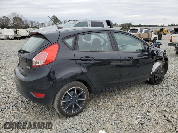 2018 Ford Fiesta SE with VIN 3FADP4EJ9JM105808, listed as a Copart auction lot 87927755 with 104,055 mi miles and Salvage Title. Bid and sale history available at DreamBid. Image 3.