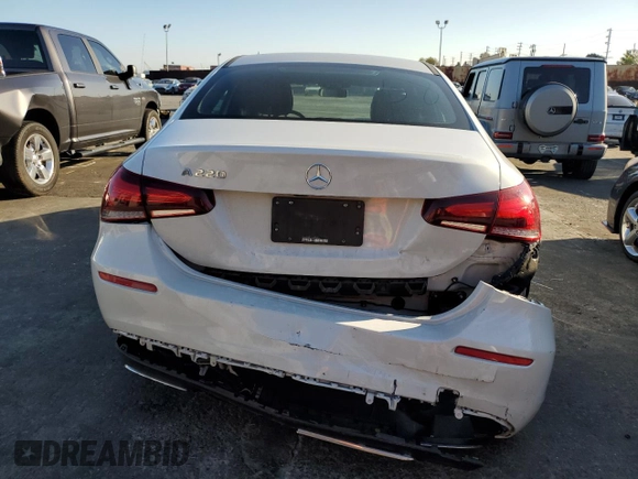 2019 Mercedes-Benz A 220 with VIN WDD3G4EB4KW026357, listed as a Copart auction lot 45985965 with 35,963 mi miles and Salvage title. Bid and sale history available at DreamBid. Image 6.