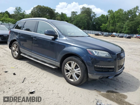 2010 Audi Q7 Premium Plus with VIN WA1LYAFE1AD001709, listed as a Copart auction lot 60903275 with 231,322 mi miles and Salvage title. Bid and sale history available at DreamBid. Image 4.