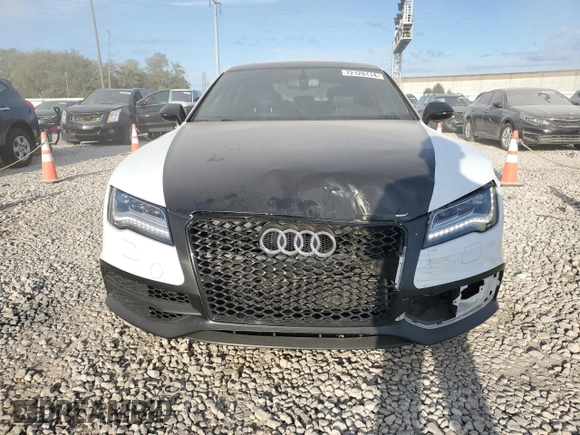 2014 Audi A7 3.0 Prestige with VIN WAU2GAFC2EN030166, listed as a Copart auction lot 72120114 with 88,023 mi miles and Salvage Title. Bid and sale history available at carsss.com. Image 5.