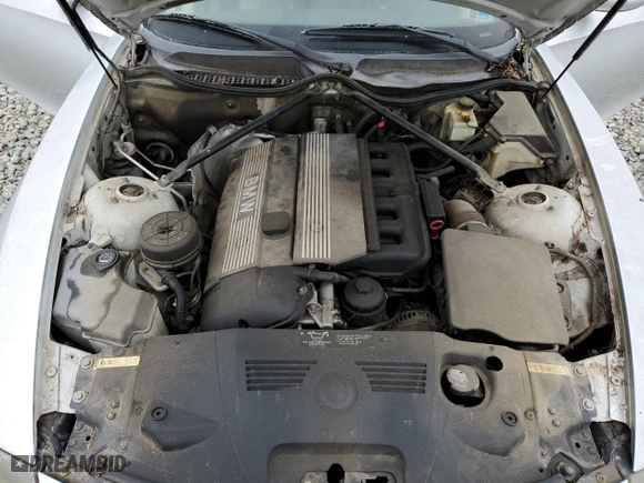 2004 BMW Z4 2.5i with VIN 4USBT335X4LS49428, listed as a Copart auction lot 86008434 with 130,023 mi miles and Clean Title. Bid and sale history available at carsss.com. Image 11.