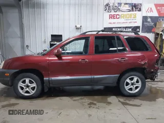 2003 Hyundai Santa Fe GLS with VIN KM8SC73D63U368408, listed as a IAAI auction lot 41514597 with 137,895 mi miles. Bid and sale history available at carsss.com. Image 15.