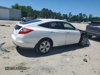 2010 Honda Accord Crosstour EX-L with VIN 5J6TF2H5XAL013615, listed as a Copart auction lot 54076344 with 97,882 mi miles and Salvage Title. Bid and sale history available at carsss.com. Image 3.