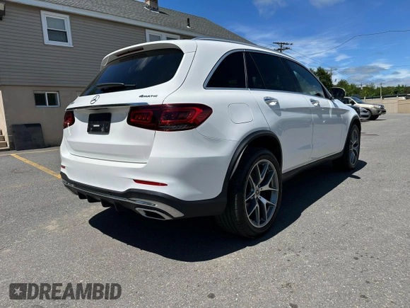 2020 Mercedes-Benz GLC 300 z VIN WDC0G8EB6LF742144, wystawiony jako Copart lot #57824515 z przebiegiem 104 234 mil mil oraz Czysty tytuł • Clean title. Historia ofert i sprzedaży dostępna na DreamBid. Obrazek 3.