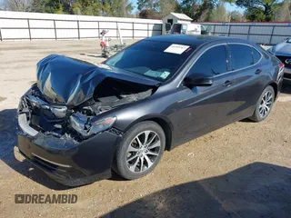 2016 Acura TLX Technology with VIN 19UUB1F53GA010337, listed as a IAAI auction lot 41209763 with 104,425 mi miles and . Bid and sale history available at DreamBid. Image 2.