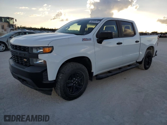 2020 Chevrolet Silverado 1500 Work Truck with VIN 3GCPYAEH9LG117832, listed as a Copart auction lot 85797414 with 50,262 mi miles and Non Repairable. Bid and sale history available at DreamBid. Image 1.