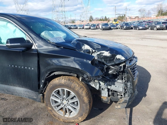 2022 Chevrolet Traverse LT Leather with VIN 1GNEVHKW7NJ174809, listed as a IAAI auction lot 41555992 with 50,154 mi miles. Bid and sale history available at carsss.com. Image 17.