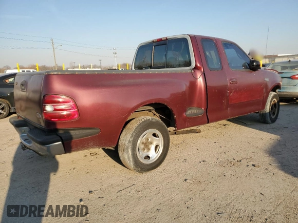 1997 Ford F-150 XL with VIN 1FTDX07W3VKA44125, listed as a Copart auction lot 48158735 with 227,460 mi miles and Salvage title. Bid and sale history available at DreamBid. Image 3.