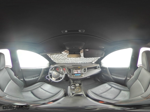 2017 Toyota RAV4 SE with VIN 2T3JFREV3HW588074, listed as a Copart auction lot 45357155 with 107,877 mi miles and Salvage Title. Bid and sale history available at carsss.com. Image 13.