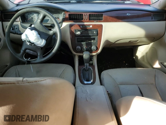 2009 Chevrolet Impala LT with VIN 2G1WT57N191265262, listed as a Copart auction lot 80984574 with Not Provided miles and Salvage Title. Bid and sale history available at DreamBid. Image 8.