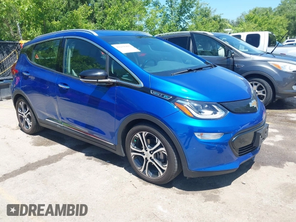 2019 Chevrolet Bolt EV Premier with VIN 1G1FZ6S09K4137605, listed as a IAAI auction lot 42258493 with 45,779 mi miles and . Bid and sale history available at DreamBid. Image 1.
