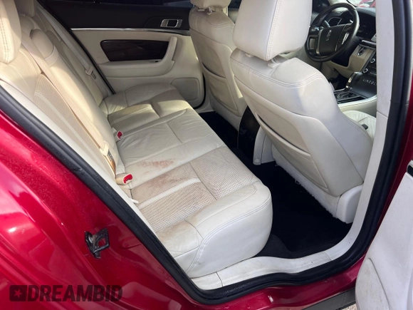 2010 Lincoln MKS EcoBoost with VIN 1LNHL9FT8AG604562, listed as a Copart auction lot 53880395 with 125,178 mi miles and Clean Title. Bid and sale history available at DreamBid. Image 6.