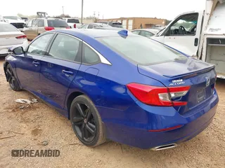 2019 Honda Accord Sport with VIN 1HGCV1F37KA008438, listed as a IAAI auction lot 41840666 with 99,895 mi miles and . Bid and sale history available at DreamBid. Image 3.