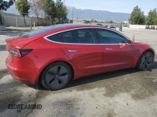 2018 Tesla Model 3 Long Range Battery with VIN 5YJ3E1EA5JF013044, listed as a Copart auction lot 49926055 with 102,158 mi miles and Salvage Title. Bid and sale history available at DreamBid. Image 3.