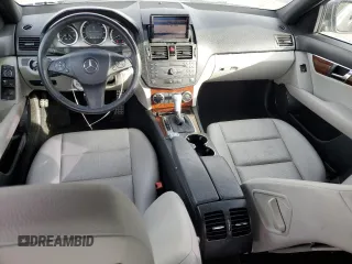 2009 Mercedes-Benz C 300 Sport with VIN WDDGF54XX9R062859, listed as a Copart auction lot 51638665 with 132,065 mi miles and Salvage Title. Bid and sale history available at DreamBid. Image 8.