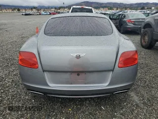 2012 Bentley Continental GT with VIN SCBFR7ZA5CC074511, listed as a Copart auction lot 45402025 with 51,261 mi miles and Salvage Title. Bid and sale history available at DreamBid. Image 6.