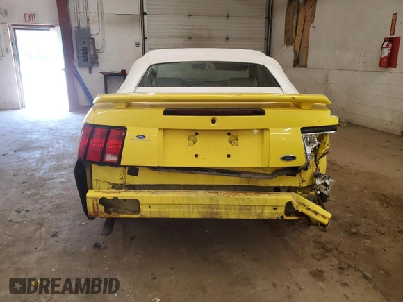 2003 Ford Mustang Deluxe with VIN 1FAFP44473F398549, listed as a Copart auction lot 56190165 with 135,386 mi miles and Salvage title. Bid and sale history available at DreamBid. Image 6.