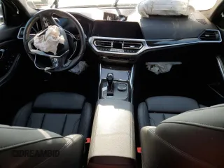 2020 BMW 3 Series 330i xDrive with VIN 3MW5R7J07L8B35275, listed as a Copart auction lot 59894105 with 28,310 mi miles and Salvage title. Bid and sale history available at DreamBid. Image 8.