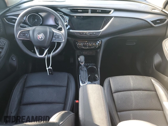2021 Buick Encore GX Essence with VIN KL4MMFSL3MB076378, listed as a Copart auction lot 77713884 with Not provided miles and Salvage title. Bid and sale history available at DreamBid. Image 8.