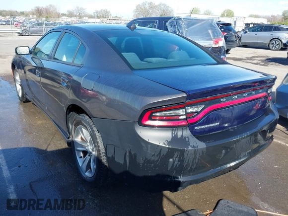 2018 Dodge Charger SXT Plus with VIN 2C3CDXHG9JH162934, listed as a IAAI auction lot 41849996 with 112,832 mi miles and . Bid and sale history available at carsss.com. Image 3.