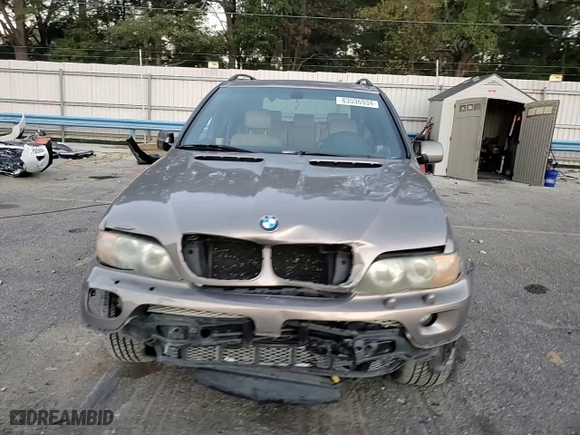 2004 BMW X5 4.4i with VIN 5UXFB53594LV02646, listed as a Copart auction lot 83036934 with 180,810 mi miles and Salvage Title. Bid and sale history available at carsss.com. Image 11.