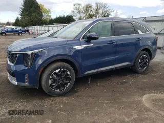 2024 Kia Sorento S z VIN 5XYRLDJC0RG279942, wystawiony jako Copart lot #53161145 z przebiegiem 20 mil mil oraz Szkoda całkowita • Salvage title. Historia ofert i sprzedaży dostępna na DreamBid. Obrazek 1.