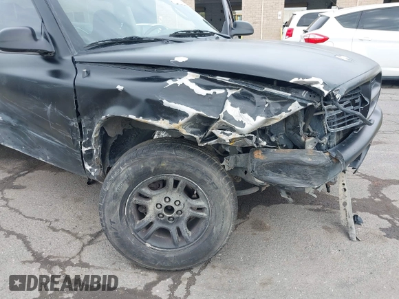 2004 Dodge Dakota with VIN 1D7FL16K64S578877, listed as a IAAI auction lot 41568126 with 93,657 mi miles. Bid and sale history available at carsss.com. Image 6.