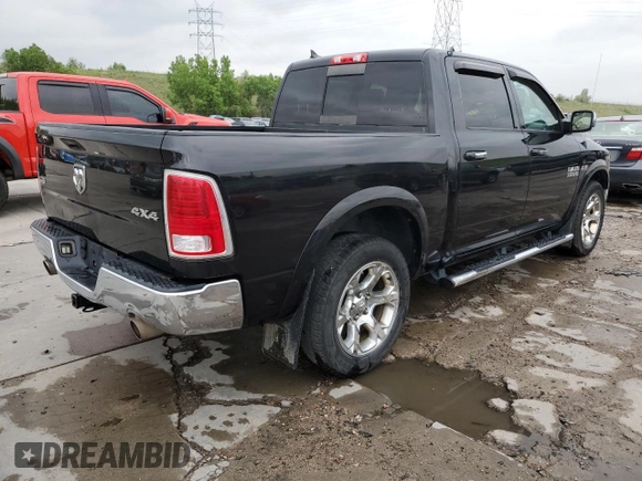 2016 Ram 1500 Laramie z VIN 1C6RR7NT8GS203149, wystawiony jako Copart lot #59156555 z przebiegiem 140 113 mil mil oraz Szkoda całkowita • Salvage title. Historia ofert i sprzedaży dostępna na DreamBid. Obrazek 3.