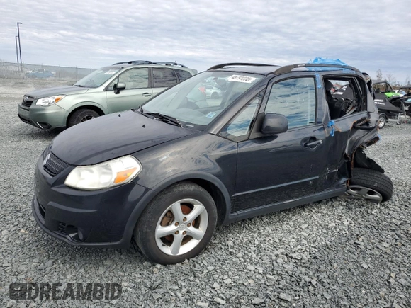 2009 Suzuki SX4 Man AWD with VIN JS2YB413896205014, listed as a Copart auction lot 48791235 with 237,353 mi miles and Non Repairable. Bid and sale history available at carsss.com. Image 2.