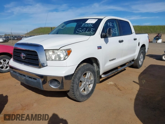 2008 Toyota Tundra z VIN 5TFDV54128X076597, wystawiony jako IAAI lot #41602163 z przebiegiem Nie podano mil oraz . Historia ofert i sprzedaży dostępna na DreamBid. Obrazek 17.