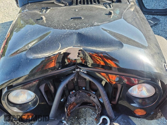 2012 Jeep Wrangler Sport with VIN 1C4AJWAG5CL273292, listed as a Copart auction lot 60135395 with 123,874 mi miles and Salvage title. Bid and sale history available at DreamBid. Image 11.