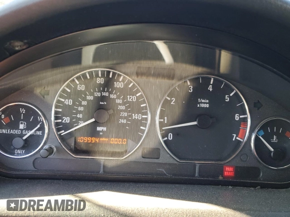 1998 BMW 3 Series 1.9L with VIN 4USCH7333WLE08419, listed as a Copart auction lot 81060294 with 109,994 mi miles and Clean Title. Bid and sale history available at carsss.com. Image 9.