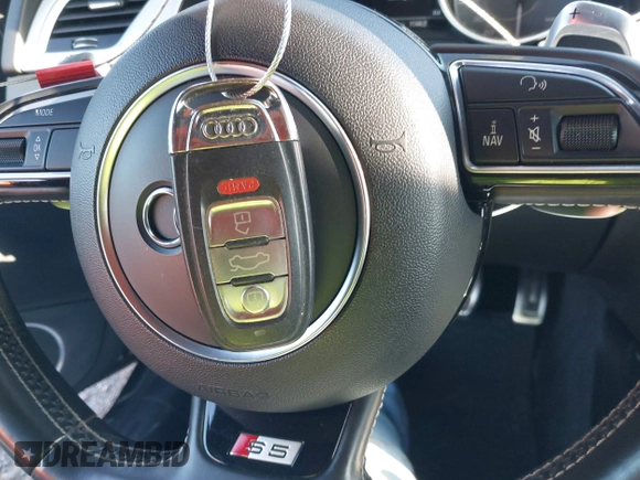 2015 Audi S5 Premium Plus with VIN WAUCGAFR0FA045606, listed as a IAAI auction lot 41962738 with 199,416 mi miles. Bid and sale history available at carsss.com. Image 11.