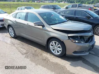 2017 Chevrolet Impala LT with VIN 2G1105S36H9191622, listed as a IAAI auction lot 42576271 with 50,980 mi miles and . Bid and sale history available at DreamBid. Image 1.